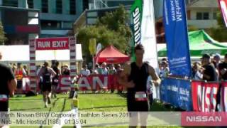 Nab   Mlc Hosting 188 Perth Nissan BRW Corporate Triathlon Series 2011