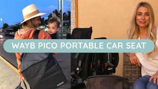 WAYB Pico Portable Car Seat - On-the-Go Family