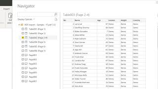 How to Import Tabular Data from PDF to Excel and Power BI