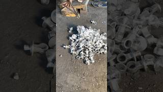 Amazing rare aluminium casting in factory #unitedstate #shortbideos #shortfeed #skillvideos