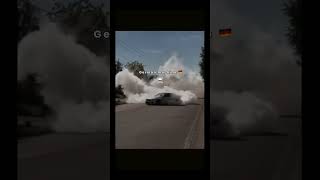 American burnout vs German burnout #dodge #bmw #burnout