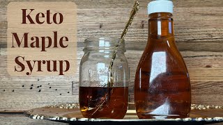 Keto Maple Syrup Recipe!