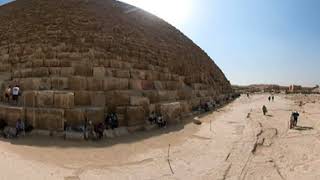 BIMT 360 Video: Egypt: Great Pyramid - Approach/Walk Outside