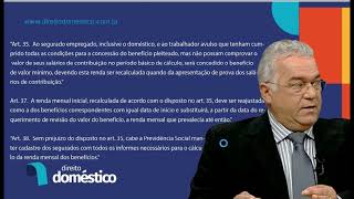 Comentários ao artigo 37 da Lei Complementar nº 150/2015 - Acidente de Trabalho e do Salário Família