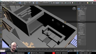 Micro Apartment Live Stream Session 6 - Creating Filler Items for the scene