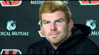 RAW - Andy Dalton press conference on Titans