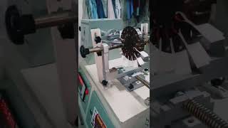 automatic fan winding  #experiment #machine #shorts