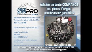 Moteur 2ZR Hybrid 136h 1.8 99 cv Toyota Prius Auris Lexus