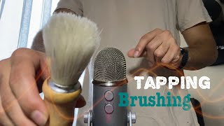 Asmr Mic Scratching Tapping and brushing - No Talking