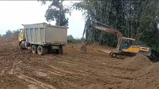 Construction life # Construction work #excavator # Chicken Roasting # Eating# Road side.