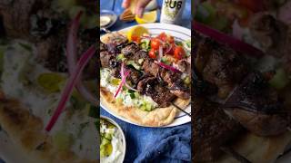 Braaied Pork Souvlaki 🤤🔥 #recipe #shorts #food