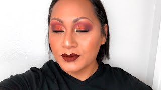 FALL MAKEUP TUTORIAL | ABH x JACKIE AINA PALETTE | I'm all over the place