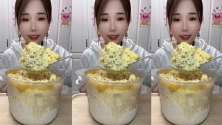 🧊❄️🥶Mukbang ice/buckwheat ice/shaved ice/crushed hard ice/ice Asmr/eating ice/sound crunchy