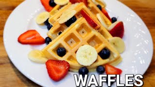 Best homemade waffles