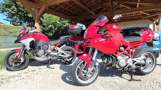 L'entretien du Président. La passion c'est lui. Et ses Multistrada.