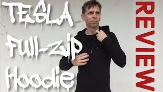 Official Tesla Clothing: Full Zip Hoodie Fleece Unpack & Review