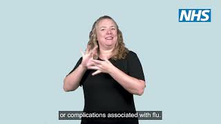 BSL video explaining school aged flu vaccine