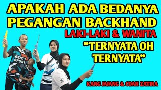 BACKHAND LAKI-LAKI DAN WANITA APAKAH ADA BEDANYA?? #badminton  #badmintonindonesia #backhand