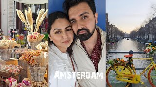 Amsterdam shopping & Indian street food!   خرید در آمستردام و غذای  هندی Vlog 8