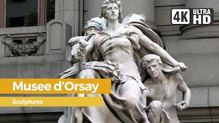 Sculptures in Musee d’Orsay | Paris Travel Guide 4K HD Video