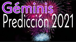 GÉMINIS, WOW QUÉ ENERGÍA! 😮... predicción 2021