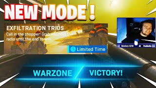 NEW EXFILTRATION TRIOS LTM In Warzone ! Winning in the NEW MODE ! How it works