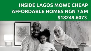 INSIDE LAGOS MOWE CHEAP NGN7.5m $18249.6073 AND affordable homes in Lagos Nigeria: house for sale