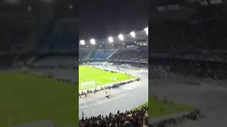 Rigore Zielinski Napoli-Eintracht Francoforte 3-0 Live Curva B