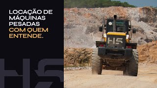 Locação de Máquinas Pesadas Com Quem Entende - Institucional HS Transportes e Máquinas