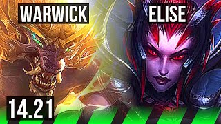 WARWICK vs ELISE (JGL) | 5/1/7 | KR Diamond | 14.21