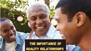 The Value of Quality Relationships