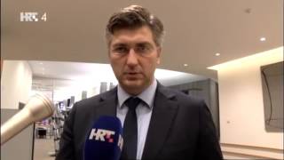 Andrej Plenković - "Pogled preko granice", emisija HTV-a - O napretku BiH prema EU - 3.12.2015.