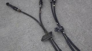 2003 - 2007 Mazda6 Manual Transmission shift cables replacement WITHOUT removing dash