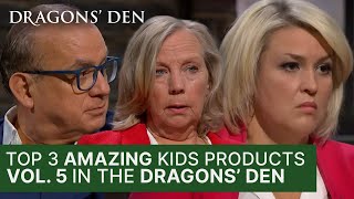 Top 3 Amazing Kids Products | Vol 5 | Dragons' Den