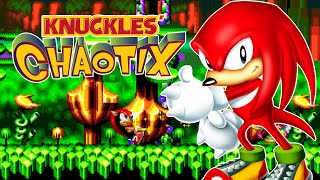 KNUCKLES CHAOTIX - Full Game (100%, All Chaos Rings)