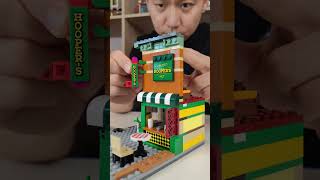 Build a house of Sesame Street with Lego #family #lego #sesamestreet #shorts