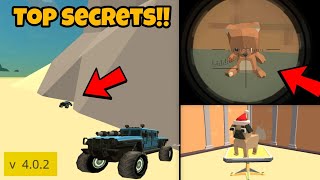 🤯ALL SECRETS OF CHICKEN GUN NEW UPDATE 4.0.2!! 😱SECRET PLACE,DOG,MORE...