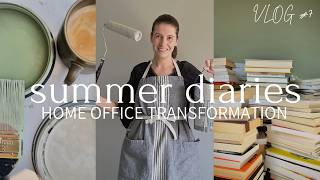 SURPRISE FOR MY OTHER HALF | Secret Office Makeover  | Decorating Dramas | Summer Diaries (Vlog)