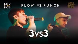 3 vs 3 - MORBO, MUMEI & BRUNO BUG vs FRENK, CUTA & KEIES - END OF DAYS FLOW vs PUNCH