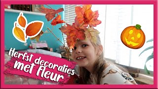 Herfstige creaties met Fleur maken -- Dagvlog 16 oktober 2024