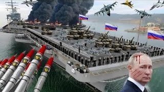 Russian Second Aircraft Carriers Badly Destroyed by Ukrainian Fighter Jets and Helicopters - GTA 5