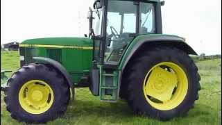 John Deere 6610 tractor with front linkage