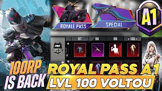 ROYALE PASS A1 - VOLTOU PARA LV 100 - VENOM ULTIMATE SET E MUITO MAIS NO PUBG MOBILE