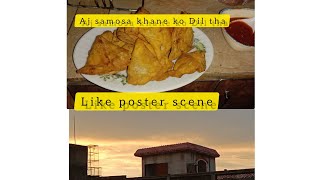 AJ jis cheez k liye Dil kr raha tha mil gai|| aasman par poster jesa scene ||Misbah Shah vlog