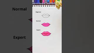 Lip Drawing Challenge @sreebaviart #drawing #shorts