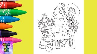 Buzz Lightyear,Woody And Alien Toys Story 4 Coloring Pages #coloring_pages #coloring #light