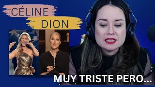 CELINE DIONE Reacción SANTA LA NOCHE | MUY TRISTE LA NOTICIA PERO...|  Dra. Voz