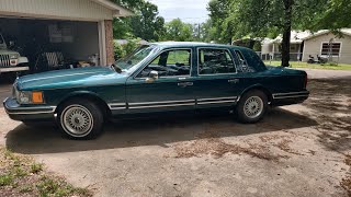 90's Lincoln Town Car tune up advance