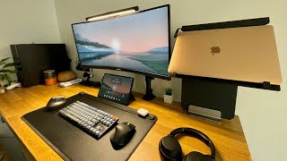 Work from home and gaming desk setup 2022 #shorts