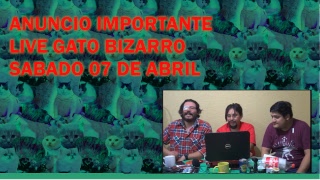 Gato Bizarro Promo Live 7 de abril